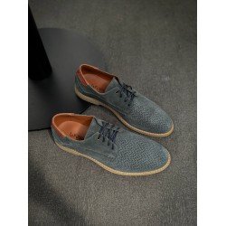 Полуботинки мужские laFOSSA, синие, 40 размер