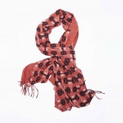 Палантин женский AIDINI, красный