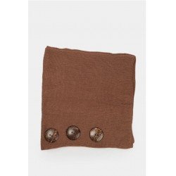 Палантин женский AIDINI, коричневый