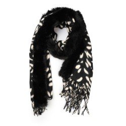 Палантин женский AIDINI, черный