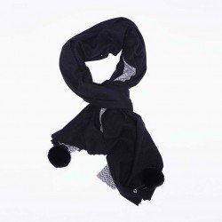 Палантин женский AIDINI, черный