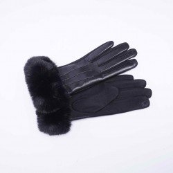 Перчатки женские AIDINI, черные