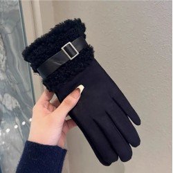 Перчатки женские AIDINI, черные