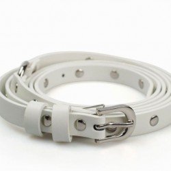 Ремень женский AIDINI, белый