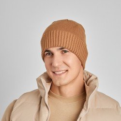 Шапка мужская KEDDO, коричневая